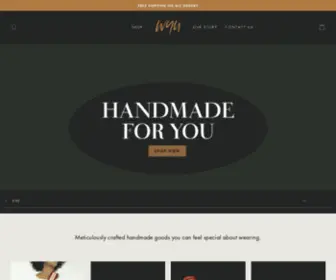 Wyuhandmade.com(WYU Handmade) Screenshot