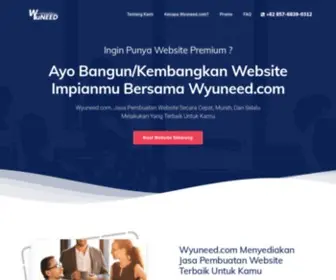 Wyuneed.com(Jasa Pembuatan Website Murah) Screenshot