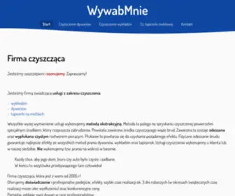 Wywabmnie.pl(Czyszczenie dywanów) Screenshot