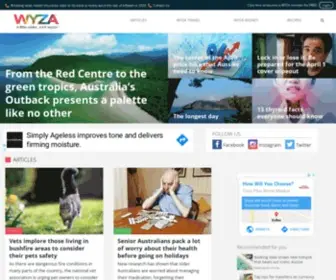Wyza.com.au(Home) Screenshot