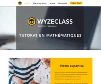 Wyzeclass.com(Vidéos de mathématiques) Screenshot