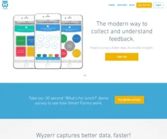 Wyzerr.com(Wyzerr, Inc) Screenshot