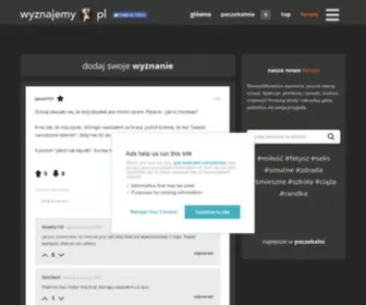 WYznajemy.pl(wyznajemy) Screenshot