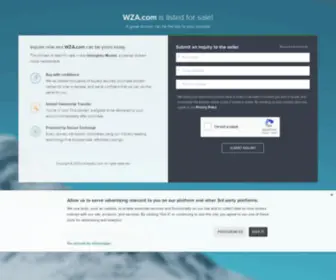 Wza.com(Tinley Park Illinois Advertising serving clients throughout the Midwest including website design) Screenshot