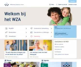 Wza.nl(Wilhelmina Ziekenhuis Assen) Screenshot