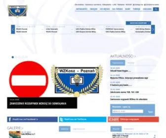 Wzkosz.pl(Wielkopolski Związek Koszykówki) Screenshot