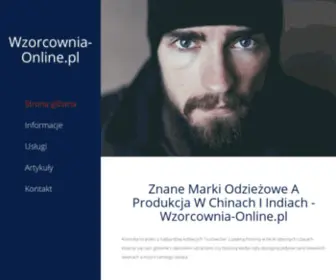 Wzorcownia-Online.pl(Ciuchy używane) Screenshot