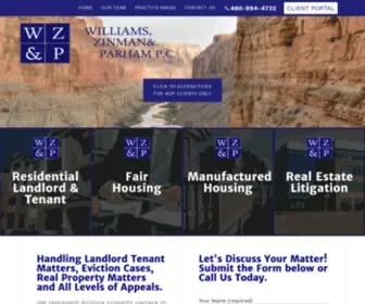WZplegal.com(Zona Law Group) Screenshot