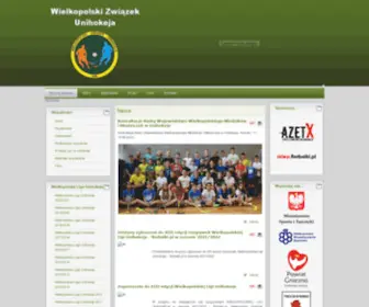 Wzunihokeja.pl(Wielkopolski Związek Unihokeja) Screenshot