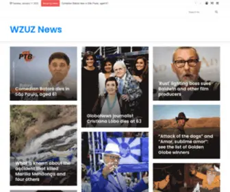 Wzuz.com(WZUZ News) Screenshot