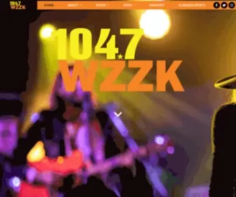 WZZK.com(104.7 WZZK) Screenshot