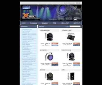 X-Beam.pl(OĹwietlenie) Screenshot