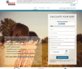 X-Debt.co.uk(IVA advice from X Debt) Screenshot