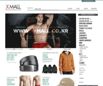 X-Mall.co.kr(캘빈클라인) Screenshot