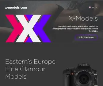 X-Models.com(Eastern’s Europe Elite Glamour Models) Screenshot