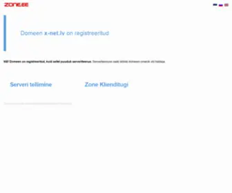 X-Net.lv(Domeen on registreeritud) Screenshot