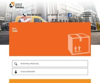 X-Press.com.pl(Przesyłki kurierskie warszawa) Screenshot