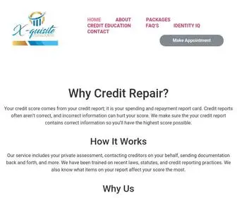 X-Quisitefinancialsolutions.com(Here at X) Screenshot