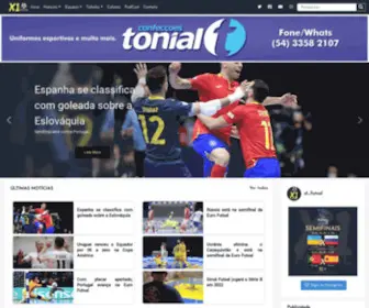 X1Futsal.com.br(X1 Futsal) Screenshot