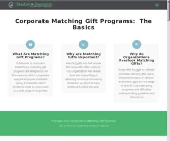 X2.com(Matching grants) Screenshot