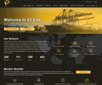 X2Elite.com(X2 Elite Logistics Network) Screenshot