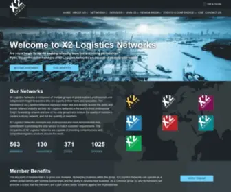X2Logisticsnetworks.com(X2 Logistics Networks) Screenshot