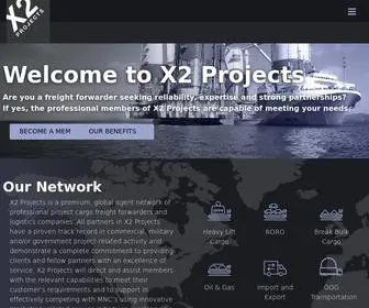 X2Projects.com(X2 Projects Logistics Network) Screenshot