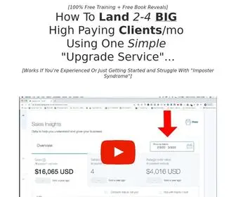 X2Revenue.com(How To Build A 5 Figure/mo Writing Business using One Simple "Upgrade Service") Screenshot