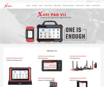 X431.com(元征科技主要从事车联网产品及汽车后市场产品研发) Screenshot