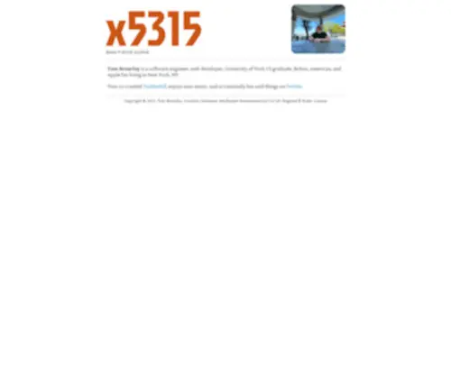 X5315.com(x5315) Screenshot