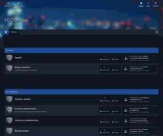 X6Games.net(Índice) Screenshot