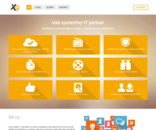X9.cz(Váš IT partner) Screenshot
