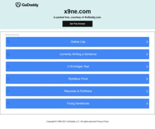 X9NE.com(X9NE) Screenshot