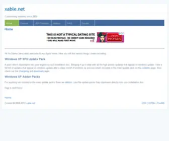 Xable.net(Customize Windows) Screenshot