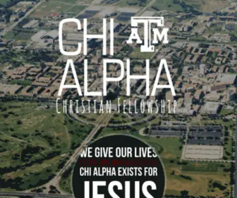 Xacollegestation.com(Chi Alpha College Station) Screenshot