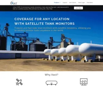 Xact-Data.com(Xact Remote Fuel Tank Monitoring System) Screenshot