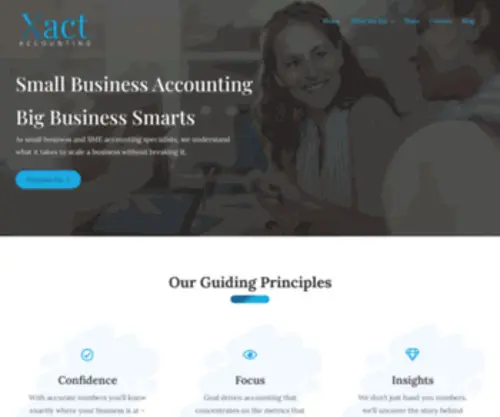 Xactaccounting.com.au(Xactaccounting) Screenshot