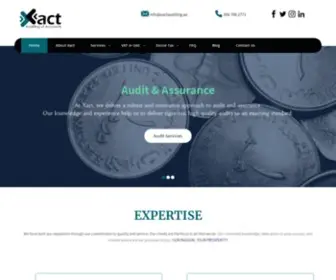 Xactauditing.ae(Xact Auditing) Screenshot