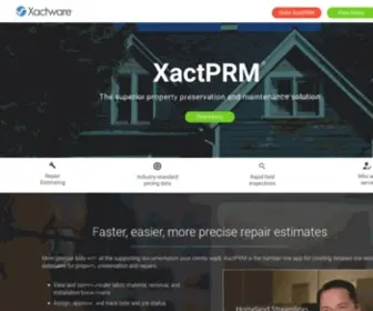 Xactprm.com(Xactprm) Screenshot