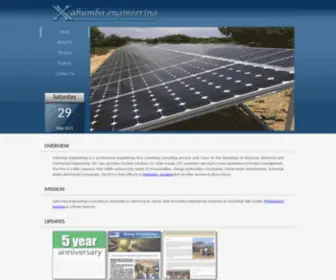 Xahumba.co.za(Xahumba Engineering Consulting) Screenshot