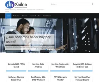 Xailna.com(Xailna Internet Business Consulting) Screenshot