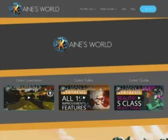 Xainesworld.com(Xainesworld logo) Screenshot