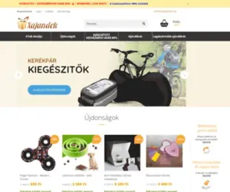 Xajandek.hu(Ajándék) Screenshot