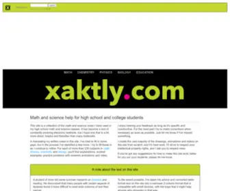 Xaktly.com(Xaktly) Screenshot