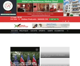 Xalima.com(Senegal) Screenshot