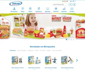 Xalingo.com.br(Brinquedos e jogos para crianças) Screenshot