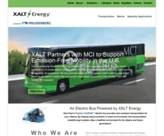Xaltenergy.com(XALT Energy) Screenshot