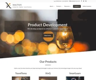 Xaltius.tech(Towards Higher Excllence) Screenshot