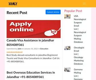 Xamly.com(Social Bookmarking Site) Screenshot
