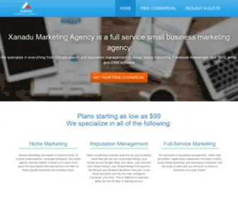 Xanadumarketingagency.com(Xanadu Marketing Agency) Screenshot